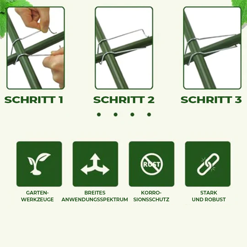 Gewächshauszubehör Pflanzenverbindungsschnalle | Brehn