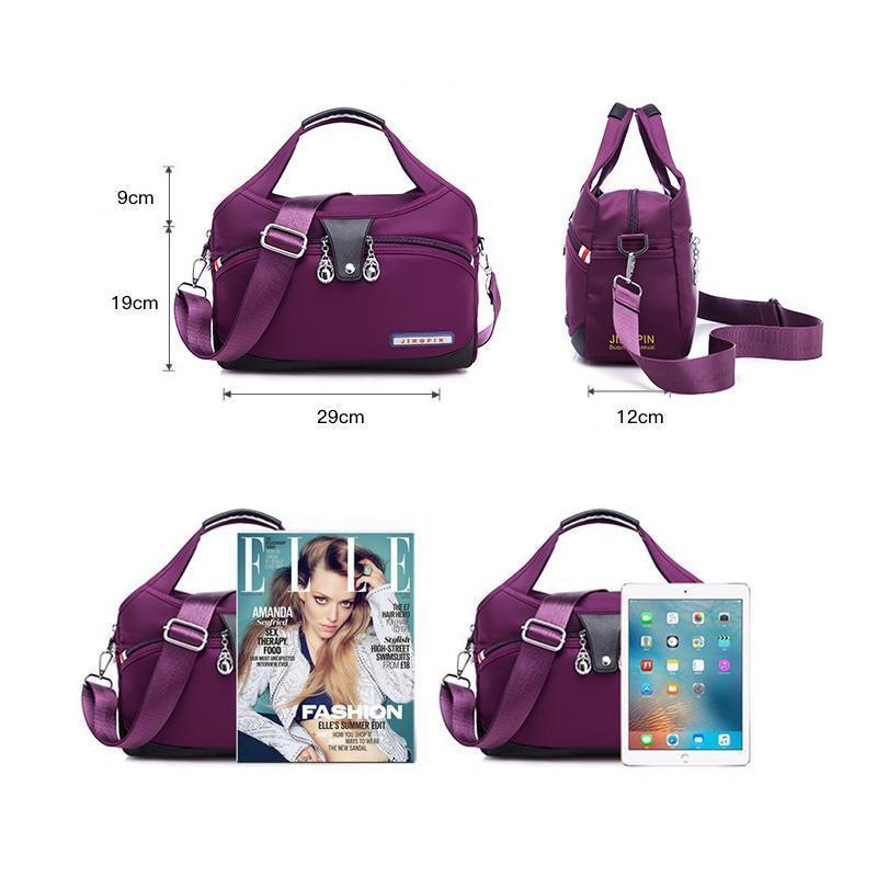 Brehn | Wasserfeste Nylon-Handtasche