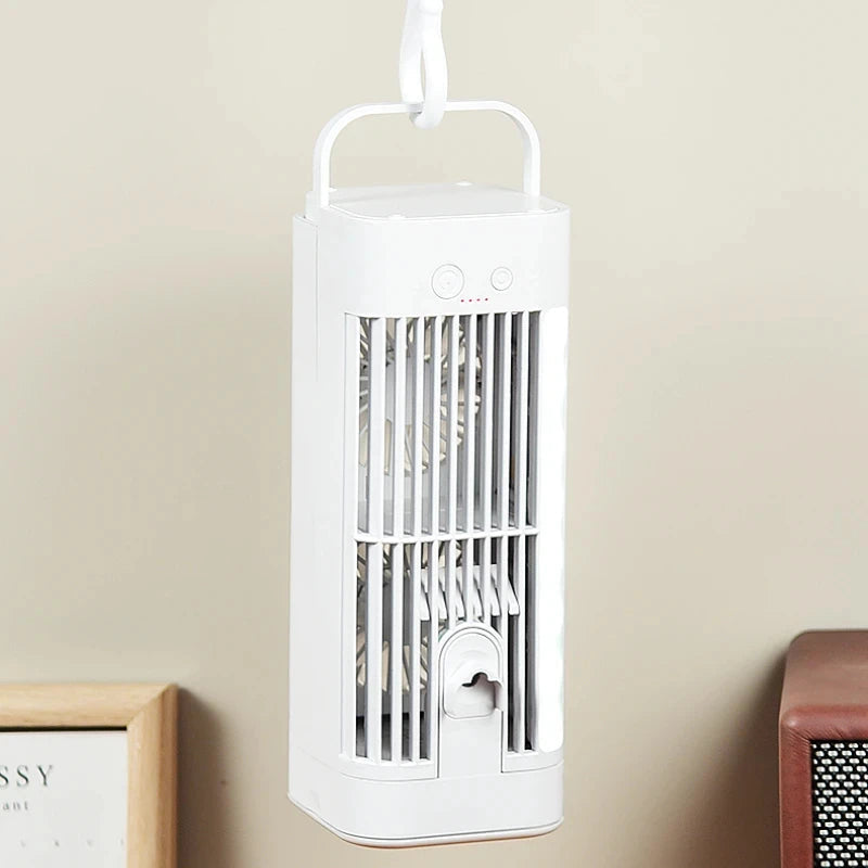 Mini tragbare Klimaanlage Tischventilator mit Sprühkühlung | Brehn
