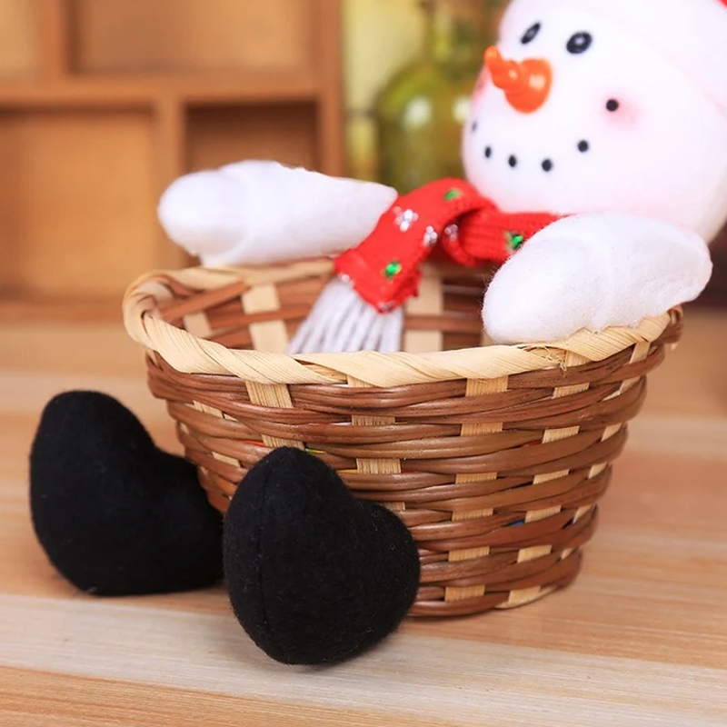 Brehn | Weihnachten Süßigkeiten Geflochtener Korb