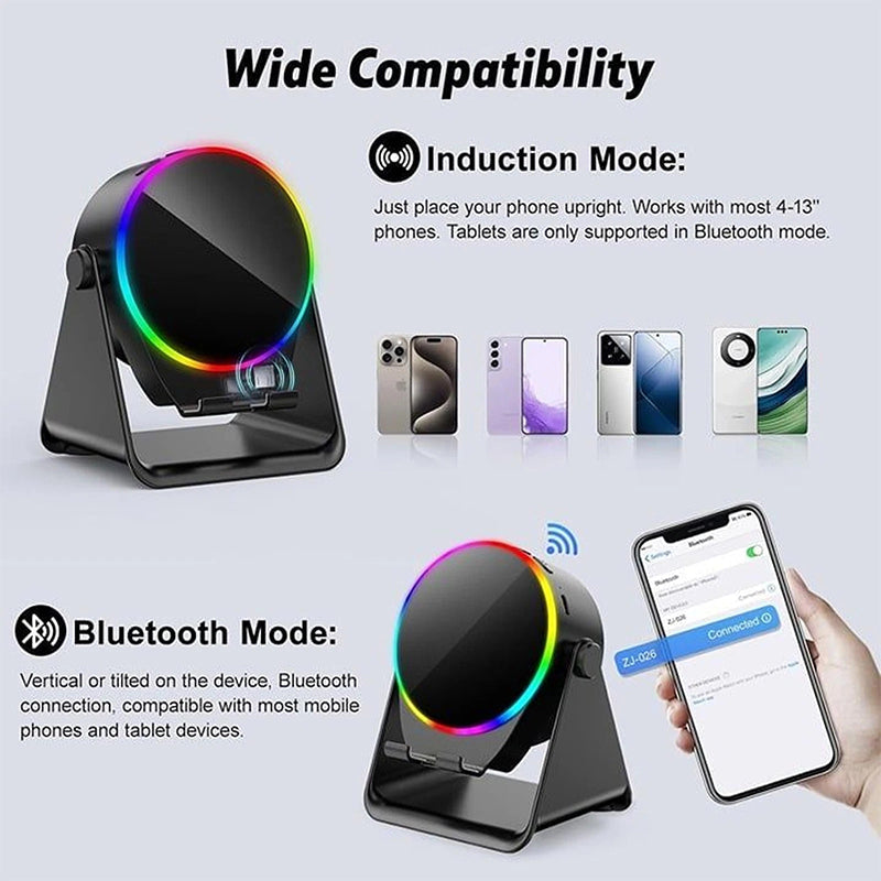 Brehn | 4-In-1 360° Drehbarer Bluetooth Lautsprecherständer