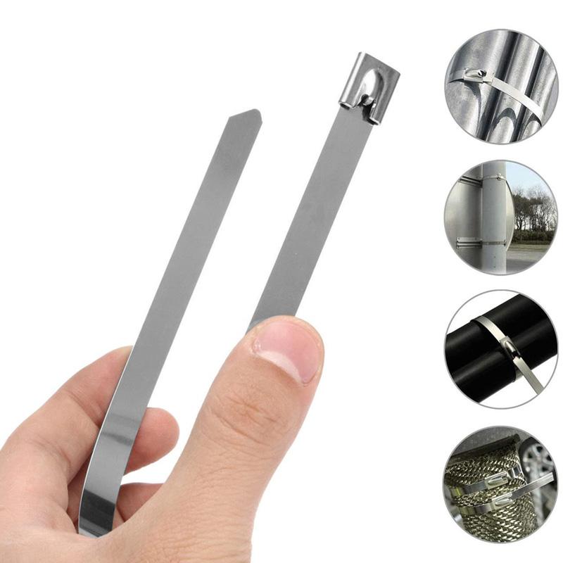 Mehrzweck-Kabelbinder aus Metall (100 STÜCK) | Brehn