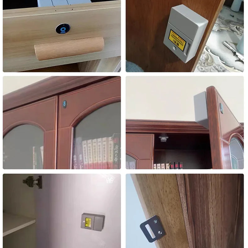 Elektronisches Schrankverschluss DIY für Holzschubladenschrank | Brehn