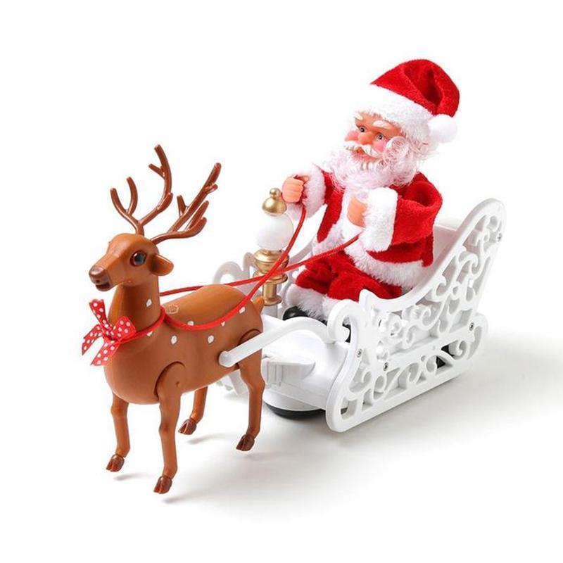 Elektrische Santa Claus Spielzeuge Musik Rentier | Brehn