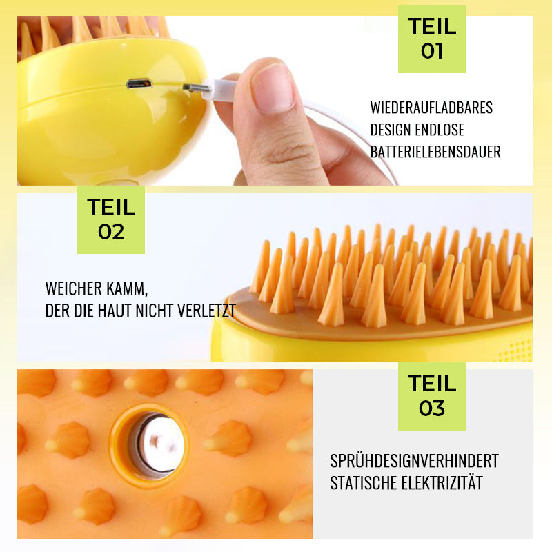 Haustierspray Massagekamm | Brehn