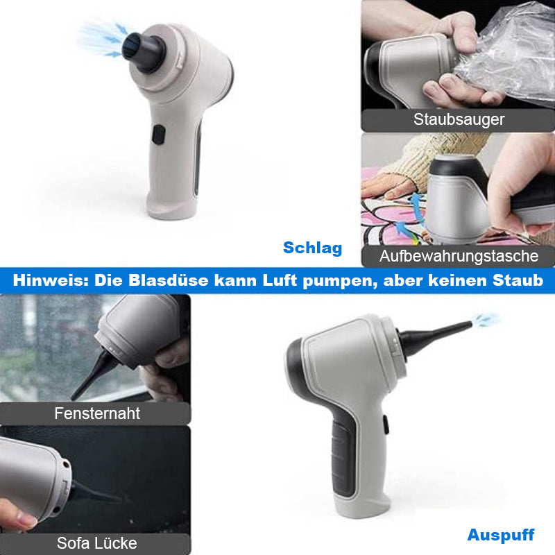 Brehn | 3 In 1 Kabelloser Mini-Handstaubsauger