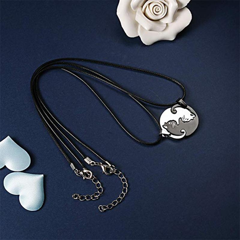 Yin ＆ Yang Katze Design Halskette | Brehn