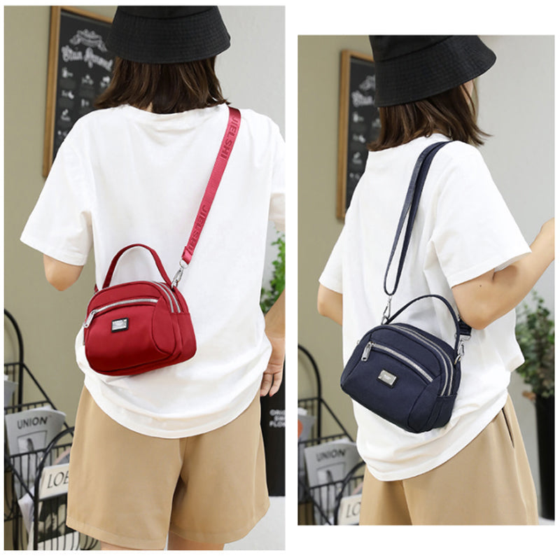 Leichte Schultertasche aus robustem Nylon
