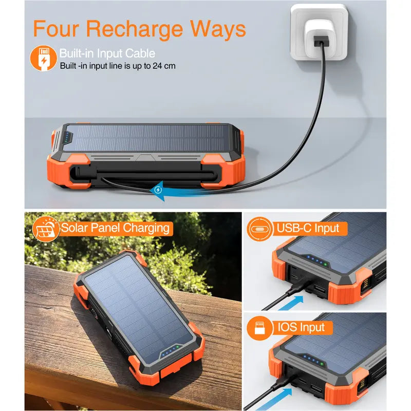 Rivanta Solar-Powerbank Notstrombank IPX4 | Brehn