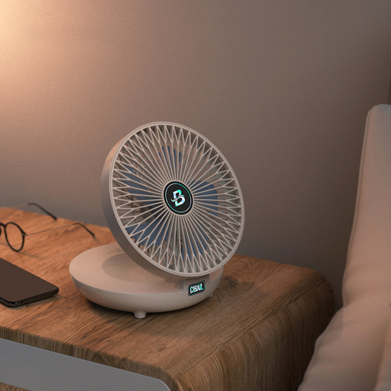 Tragbarer Mini-Desktop-Ventilator, USB-aufladbarer verstellbarer Wandventilator | Brehn