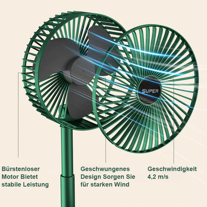 Tragbarer Mini Ventilator für Zuhause | Brehn