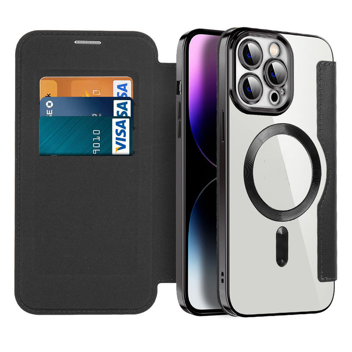 Brehn | Flip Case mit Magnetfunktion für das Handy