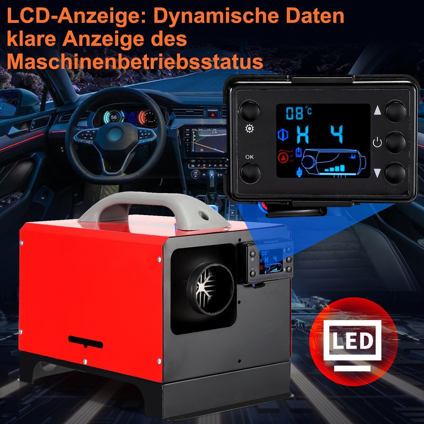8KW 12V Standheizung Diesel Auto | Brehn
