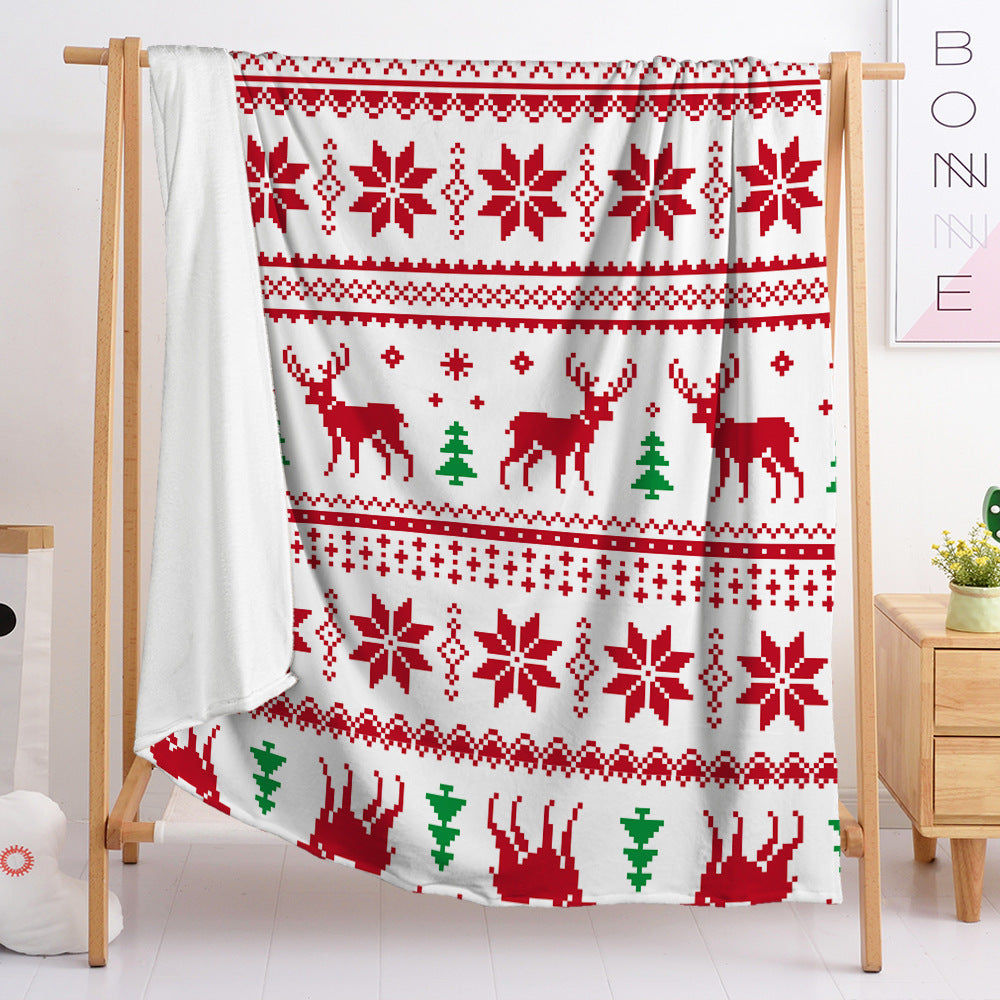 Brehn | Weihnachten 3D Digitaldruck Flanelldecke