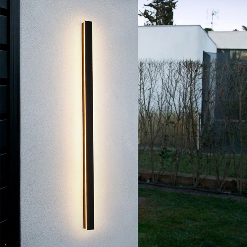 Elegante Outdoor-LED-Wandleuchte