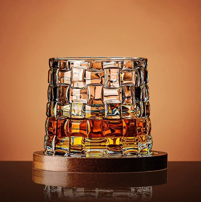WhiskeySpin - Premium rotierendes Whiskeyglas Brehn