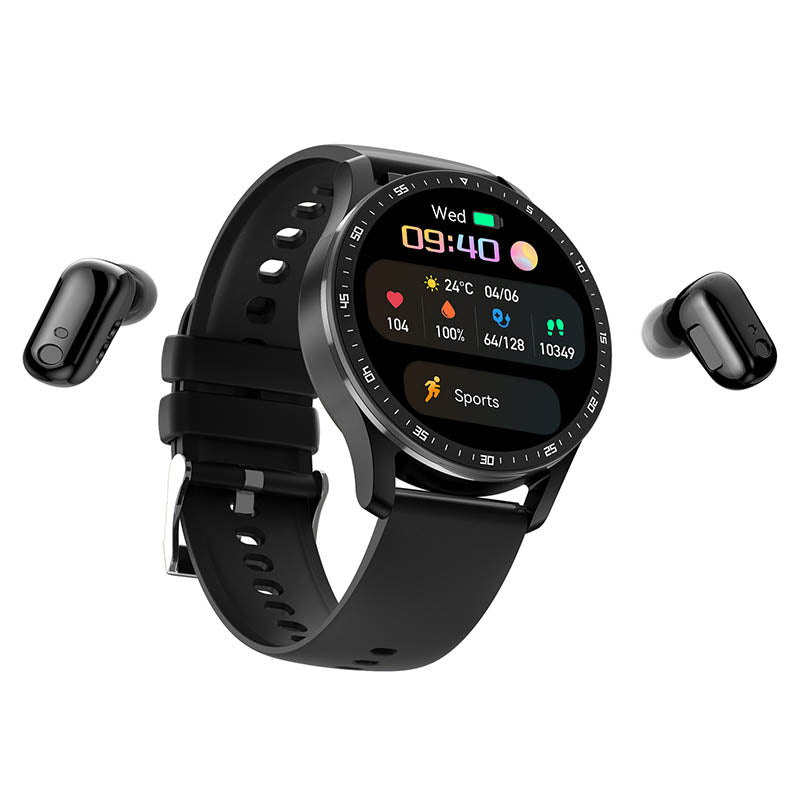 2-in-1 Smartwatch mit Bluetooth-Kopfhörern | Brehn