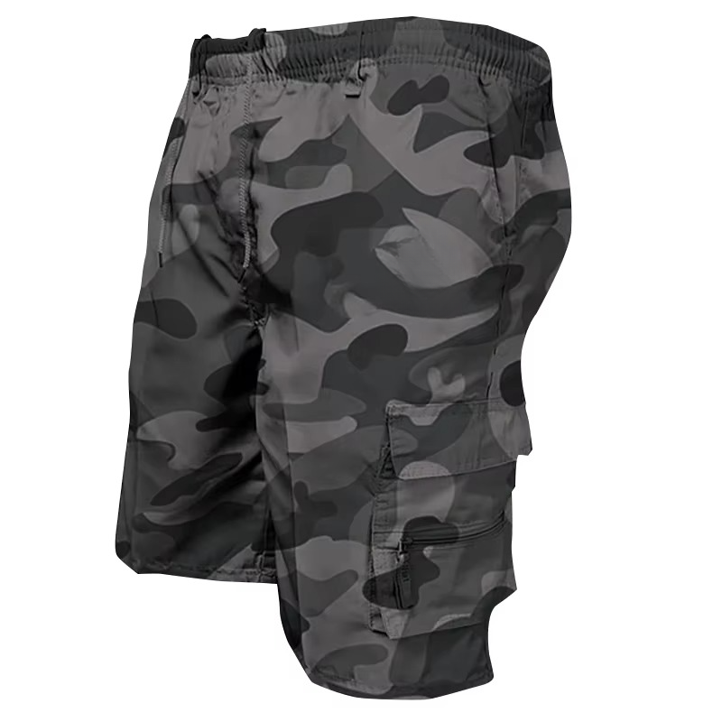 Lässige Herren-Cargoshorts mit mehreren Taschen – Freizeit-Shorts für Sommer, Outdoor und Arbeit in großen Größen