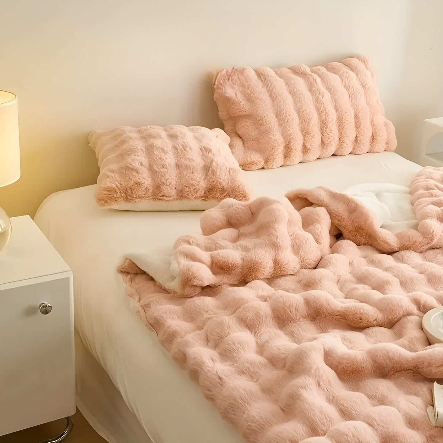 Fleece- und Fleece-Brehnanket – Extra weich und warm | Perfekt für Sofa und Schlafzimmer