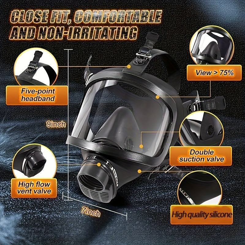 BowLift | Tactical Guardian Full Face Gas Masks - Ultimate Protection Against Chemical Hazards
