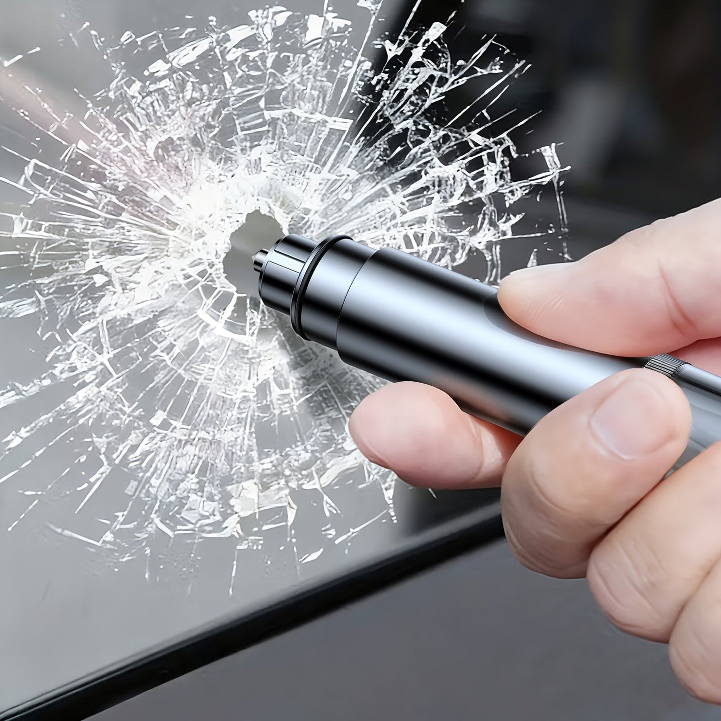 Auto Notfall Rettungshammer mit Gurtschneider | Brehn