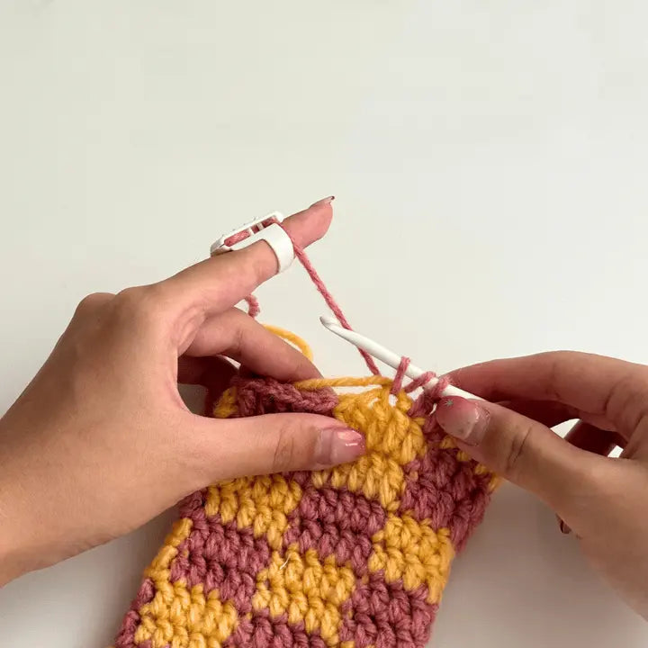 5-teiliger Satz Garn Führungsring – für komfortables und schnelles Stricken & Häkeln!