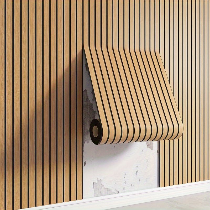 Wandpaneele in Holzoptik – Selbstklebende 3D-PVC-Wandverkleidung für einen schnellen Wohneffekt