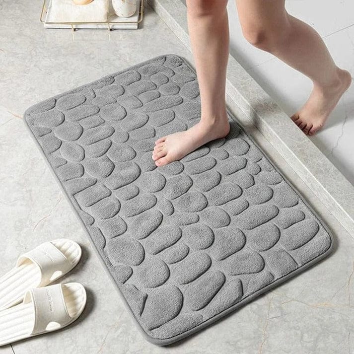 Brehn | SoftComfort - Luxus schnelltrocknende rutschfeste Duschmatte für Sicherheit und ultimativen Komfort