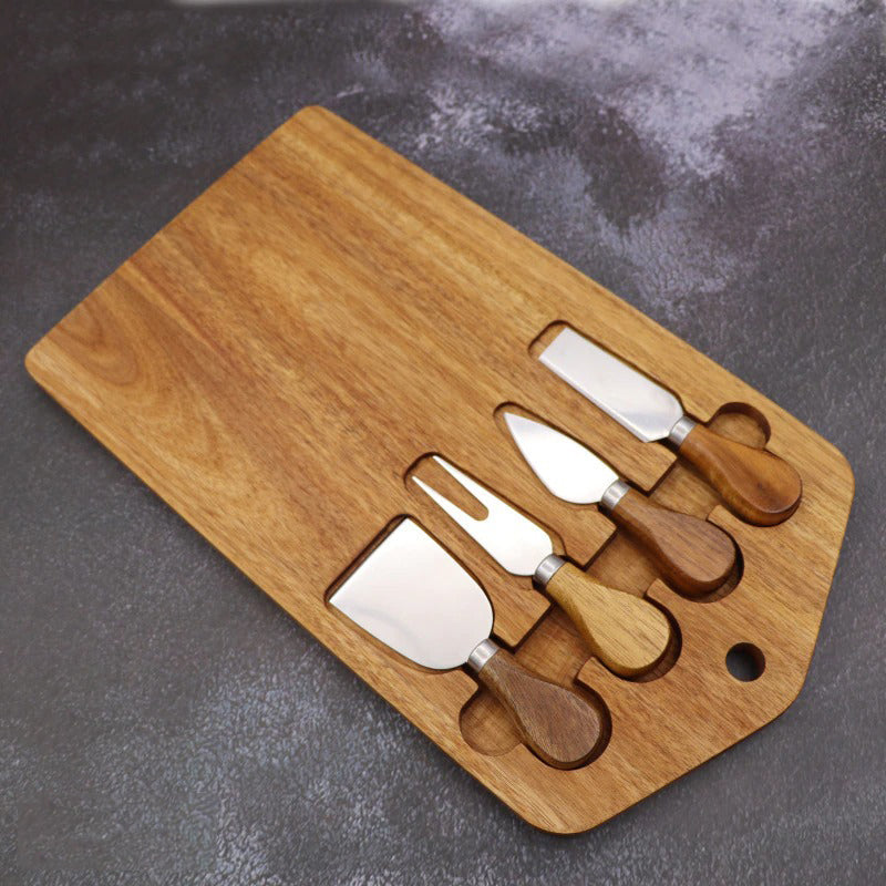5pcs Käsetools Sets Käseplatten Schneider Messer Käsebrett Set | Brehn