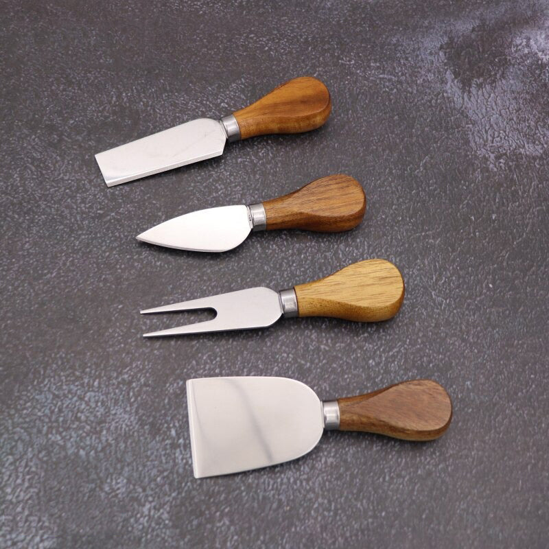 5pcs Käsetools Sets Käseplatten Schneider Messer Käsebrett Set | Brehn