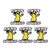 Brehn | Buchstaben- & Cartoon-Ente Design Brosche