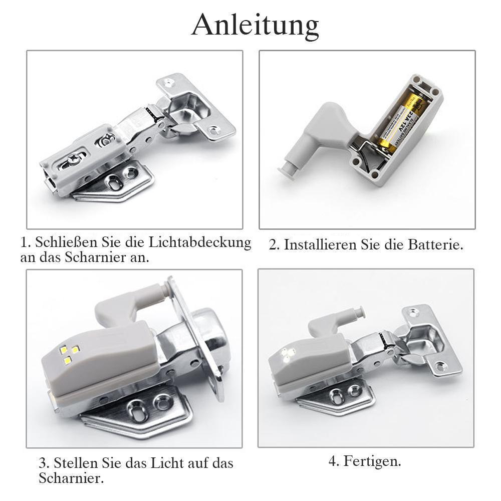 Bequee Super Hell LED Scharnierlicht(10 Stück) | Brehn
