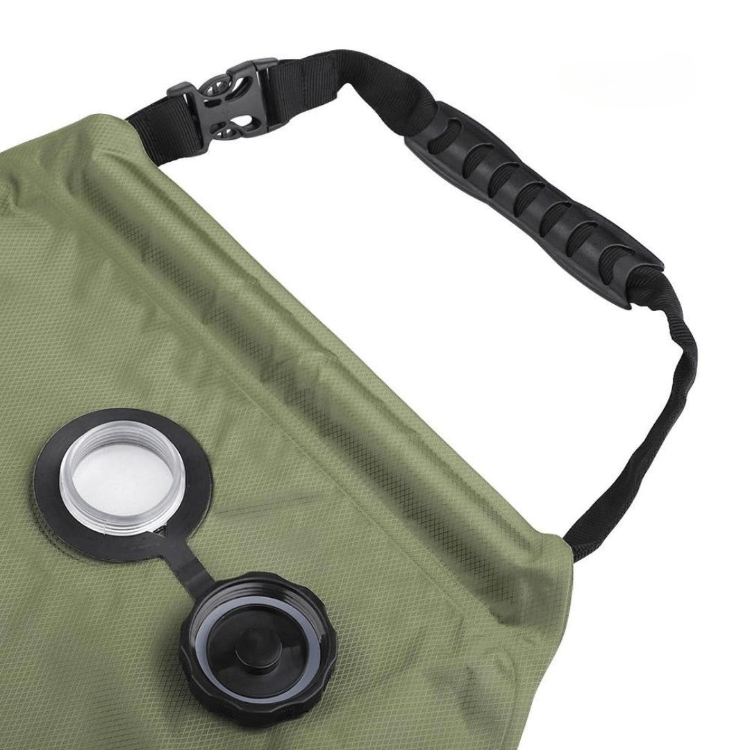 SolarFlow Portable Shower — Erleben Sie warme Freiheit und Frische, wo immer das Abenteuer ruft | Brehn