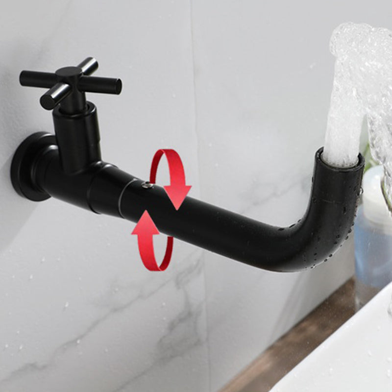Brehn | Modern 1-Hand Waschbeckenarmatur 1 Loch Wandmontierte Badezimmerarmatur