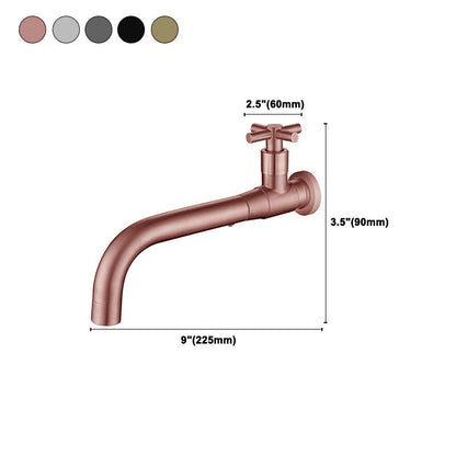 Moderne Einhand-Waschtischarmatur mit 1 Loch zur Wandmontage