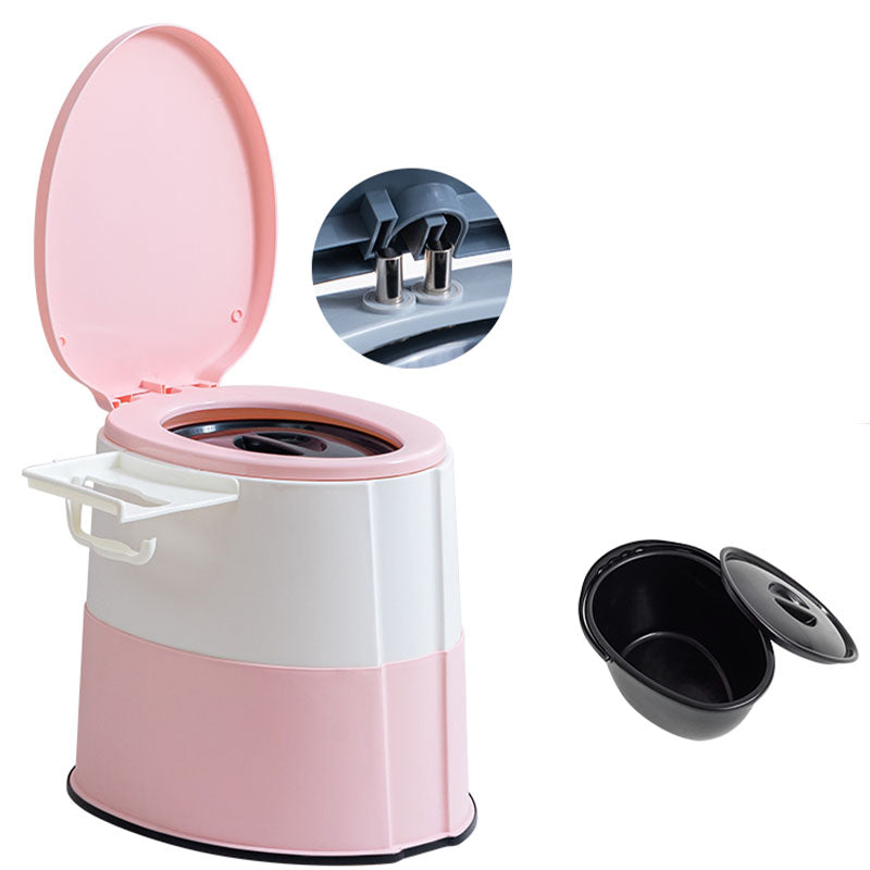 Zeitgenössische Kunststoff-Wandtoilette mit Toilettensitz für das Badezimmer