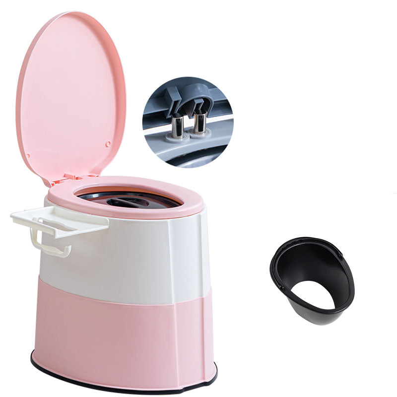 Zeitgenössische Kunststoff-Wandtoilette mit Toilettensitz für das Badezimmer