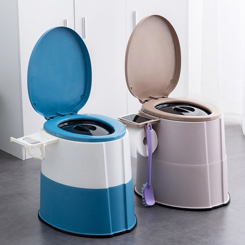 Zeitgenössische Kunststoff-Wandtoilette mit Toilettensitz für das Badezimmer