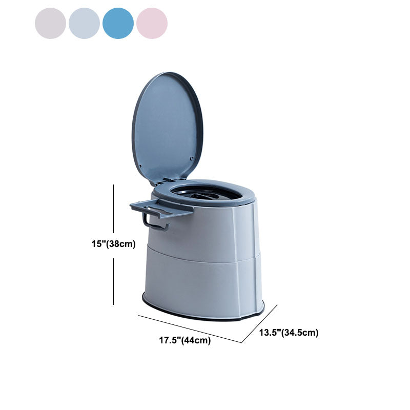 Zeitgenössische Kunststoff-Wandtoilette mit Toilettensitz für das Badezimmer