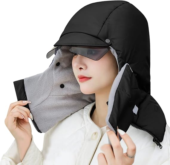 Winddichtes Reitmasken mit Schutzbrille | Brehn