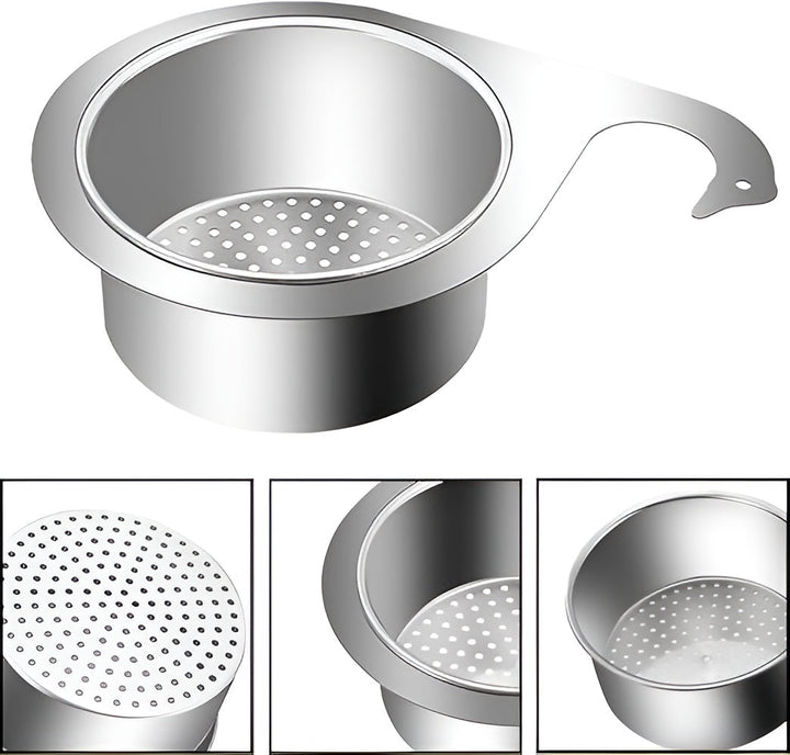 Abflusssieb – Praktisches Küchenzubehör | Verhindert Verstopfungen | Brehn