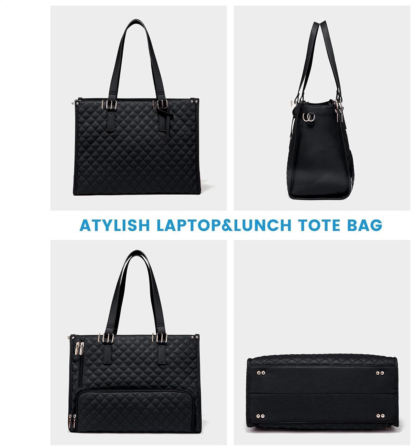 2-in-1 Isolierter Lunch- & Laptop-Tragetasche für Arbeit & Reisen | Brehn