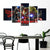 Set mit 5 Avengers-Leinwänden