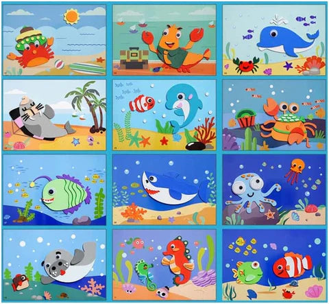 Brehn | 3D Schaumstoff Puzzle mit Aufklebern