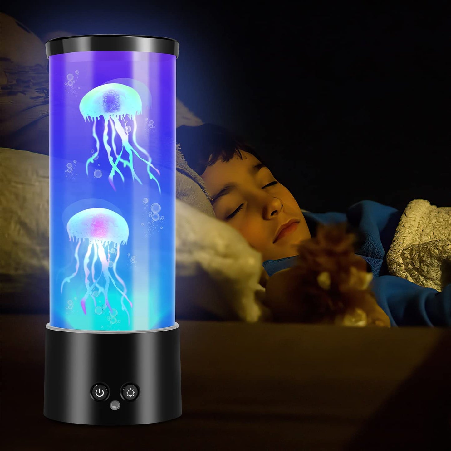 Quallenlampe Jellyfish Lampe RGB mit Fernbedienung | Brehn
