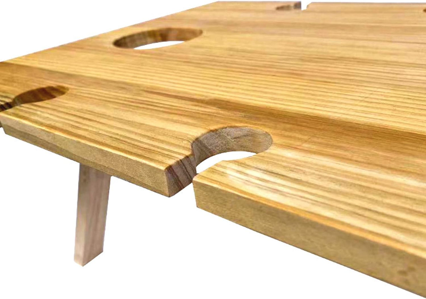 Brehn | Mobiles Holz-Weinregal mit Oberseite