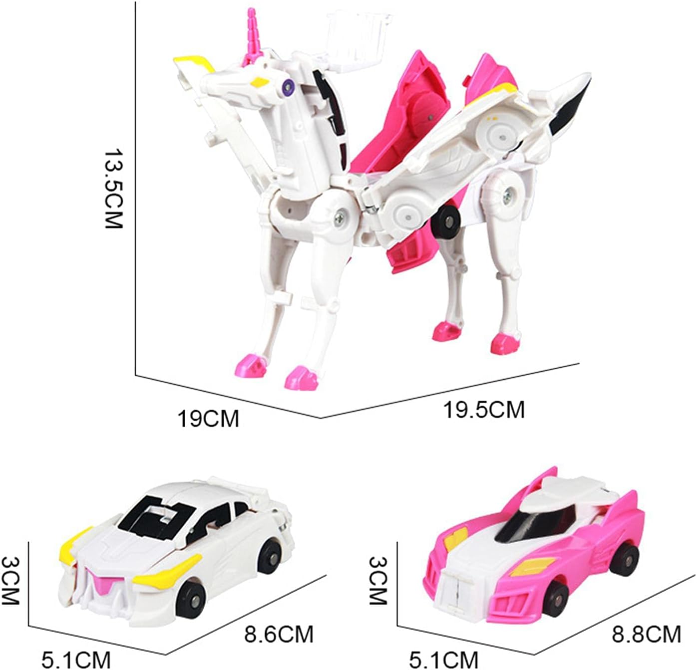 Brehn | Verwandlungswunder – Einhorn-Transformer Auto