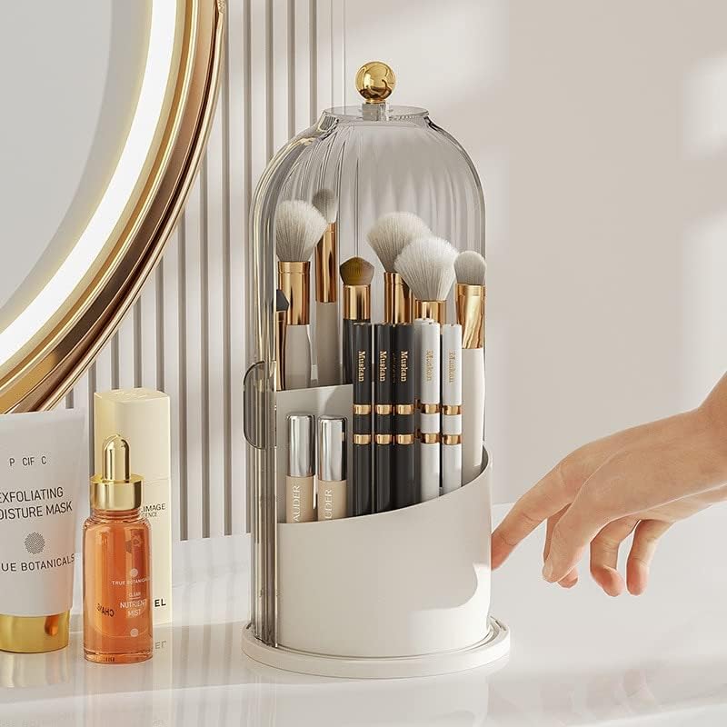 Brehn | SpinGlam - 360° Organizer - Drehbar - Praktisch - Stylisch - Für deine Make-up-Pinsel
