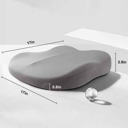 ZitComfort Ergonomisches Sitzkissen für Auto & Büro – Bessere Sitzhöhe und Haltung | Brehn