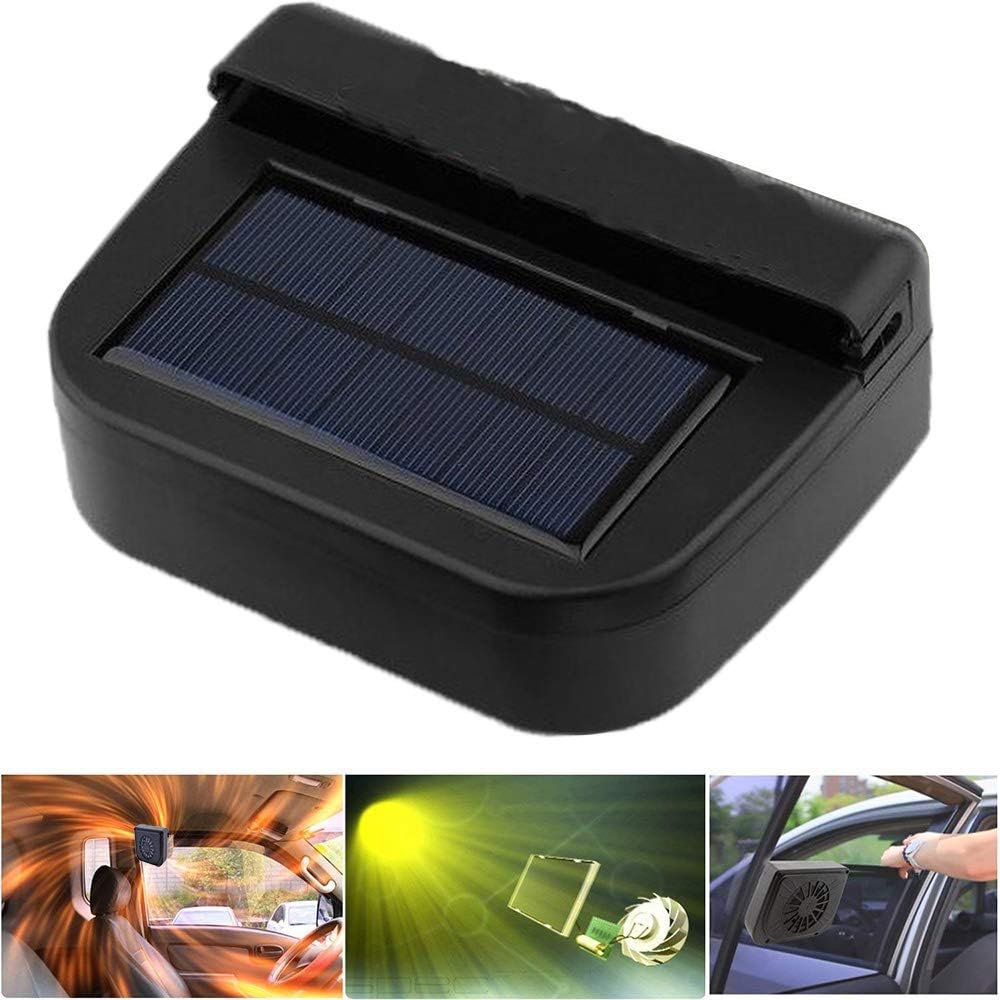 Solarbetriebener Auto-Lüfter für Geruchs- und Rauchbeseitigung | Brehn